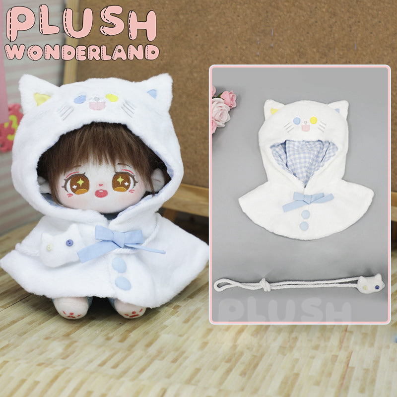 【INSTOCK】PLUSH WONDERLAND Cute animal capes Set 20CM Doll Clothes
