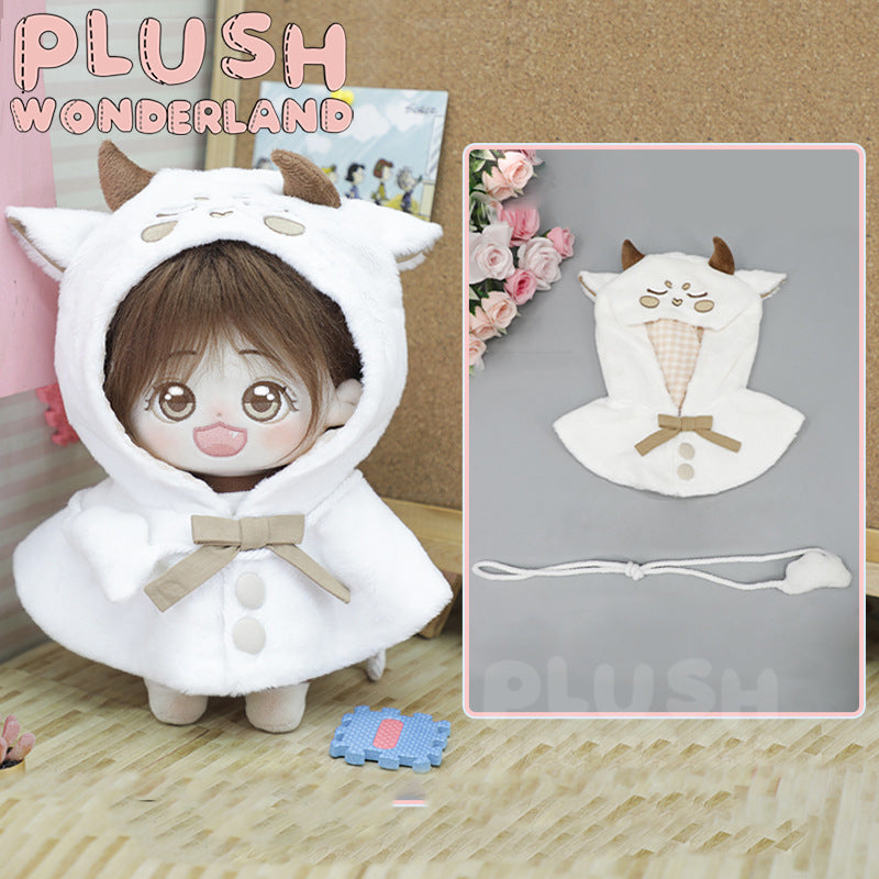 【INSTOCK】PLUSH WONDERLAND Cute animal capes Set 20CM Doll Clothes