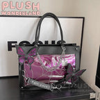 [Ita Bag] Dark‑Style Maze Butterfly Tote Ita‑Bag