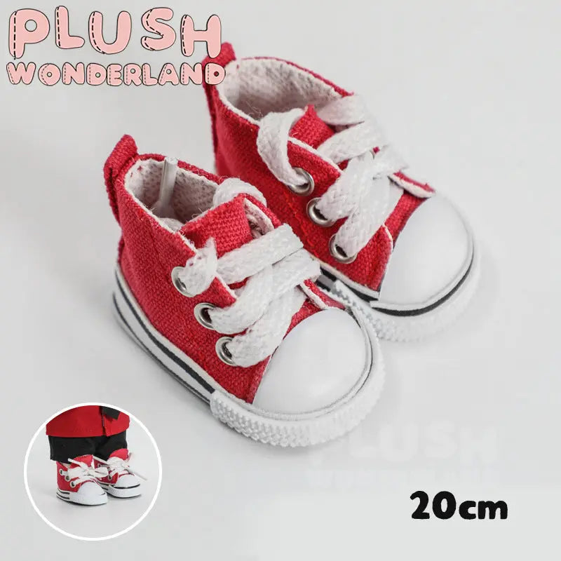 【INSTOCK】PLUSH WONDERLAND Casual canvas shoes 20CM Doll Accessories   【INSTOCK】PLUSH WONDERLAND Casual canvas shoes 20CM Doll Accessories