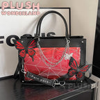 [Ita Bag] Dark‑Style Maze Butterfly Tote Ita‑Bag