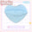 Blue Heart Hang Bag