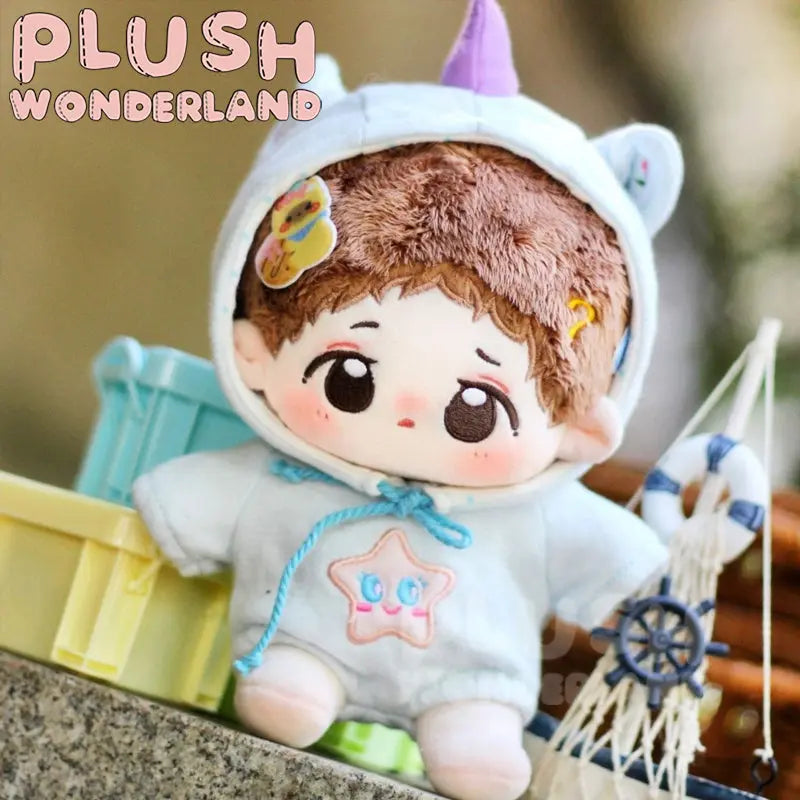 【INSTOCK】PLUSH WONDERLAND Good Night Hooded romper Set 20CM Doll Clothes   【INSTOCK】PLUSH WONDERLAND Good Night Hooded romper Set 20CM Doll Clothes