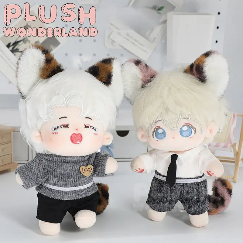 【INSTOCK】PLUSH WONDERLAND Ear and Tail Combination 20CM Doll Accessories   【INSTOCK】PLUSH WONDERLAND Ear and Tail Combination 20CM Doll Accessories