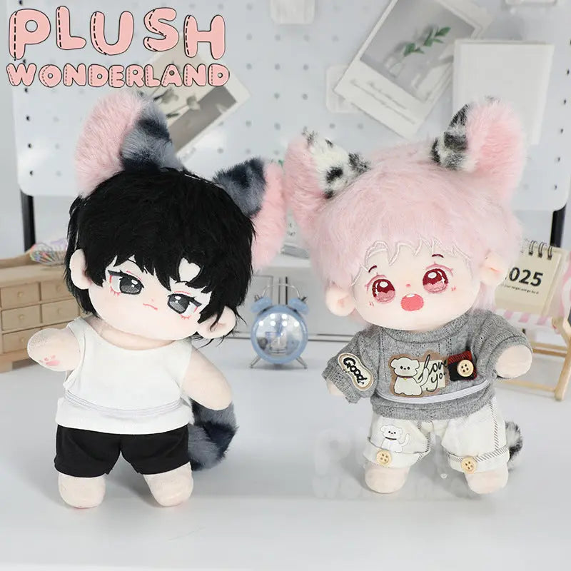 【INSTOCK】PLUSH WONDERLAND Ear and Tail Combination 20CM Doll Accessories   【INSTOCK】PLUSH WONDERLAND Ear and Tail Combination 20CM Doll Accessories