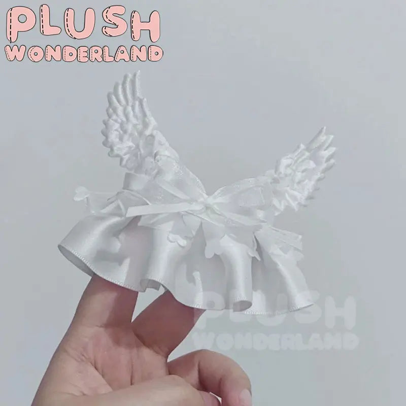 【INSTOCK】PLUSH WONDERLAND Pure White Camisole Cake Dress Set 10CM Doll Clothes