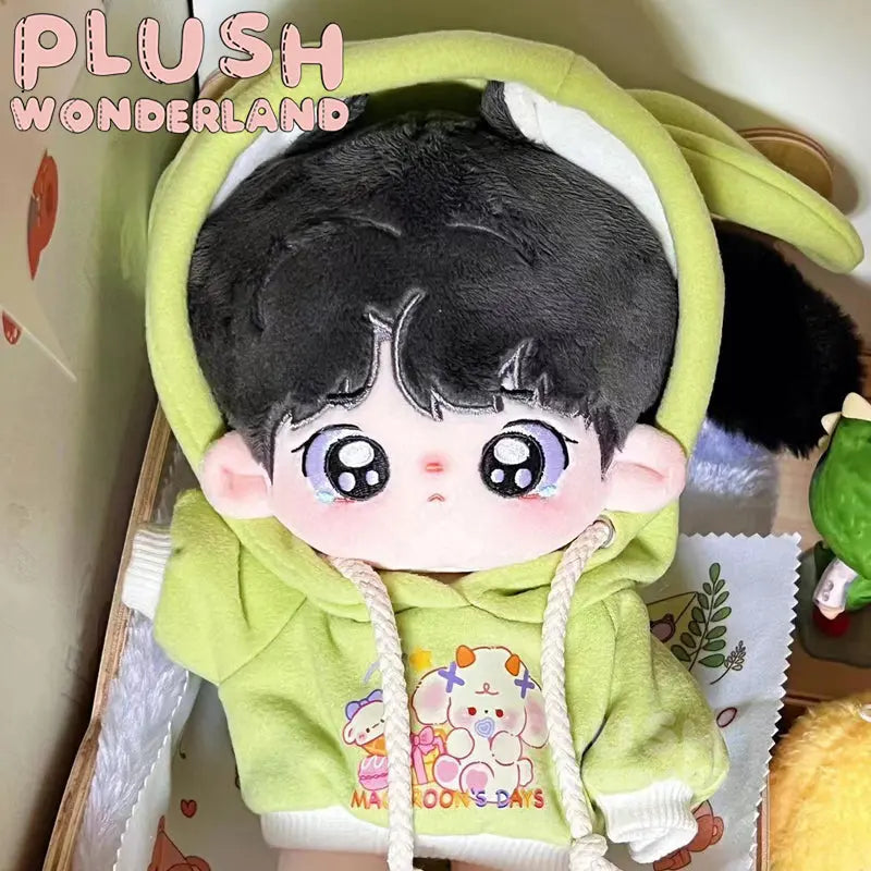 【INSTOCK】PLUSH WONDERLAND Cute Character Hooded Romper 20CM Doll Clothes   【INSTOCK】PLUSH WONDERLAND Cute Character Hooded Romper 20CM Doll Clothes