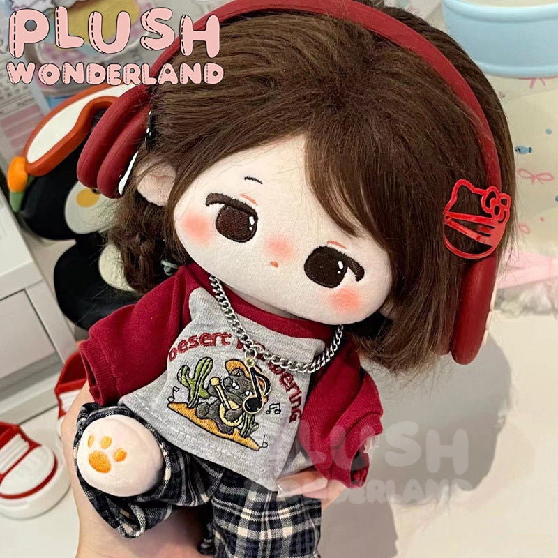 【INSTOCK】PLUSH WONDERLAND Retro Casual Suit Set 20CM Doll Clothes