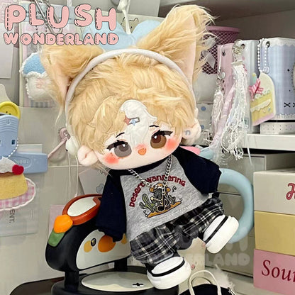 【INSTOCK】PLUSH WONDERLAND Retro Casual Suit Set 20CM Doll Clothes