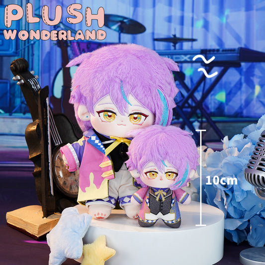 【IN STOCK】【10CM Doll】PLUSH WONDERLAND Printed Body Doll mad explosive scientist Plushie 10CM FANMADE