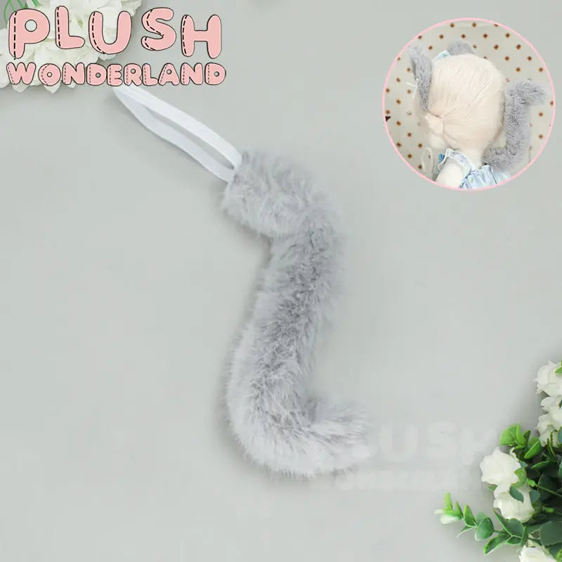 【INSTOCK】PLUSH WONDERLAND Ear and Tail Combination 20CM Doll Accessories   【INSTOCK】PLUSH WONDERLAND Ear and Tail Combination 20CM Doll Accessories