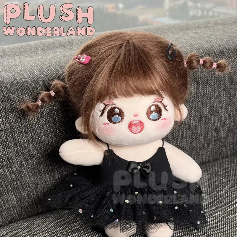 【INSTOCK】PLUSH WONDERLAND Glossy Leather Jacket Set 20CM Doll Clothes