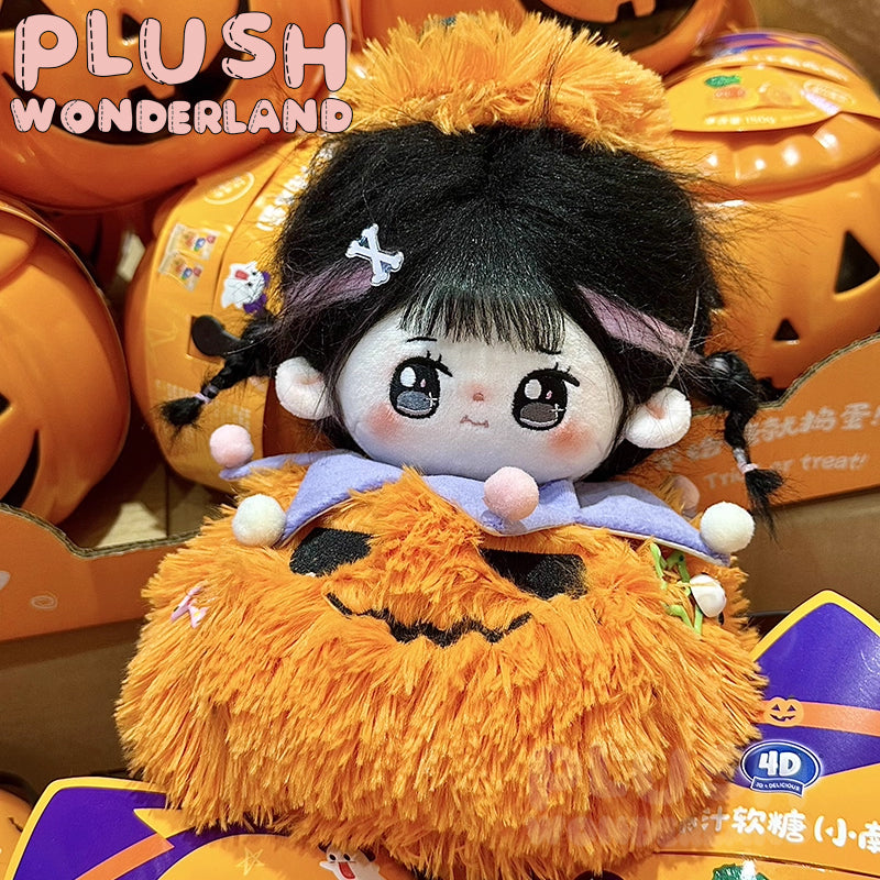【Auf Lager】Plüsch-Wunderland Halloween-Kürbis-Tasche 20 cm Puppenkleidung/Tasche