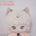 10CM Light Grey Ear(white rubber band)
