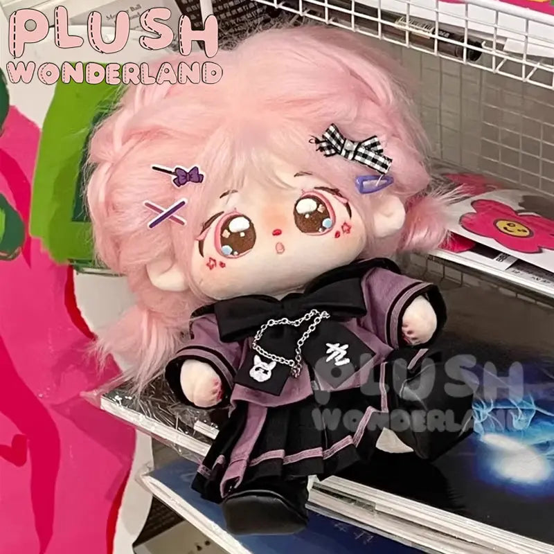 【INSTOCK】PLUSH WONDERLAND Purple uniform Set 20CM Doll Clothes