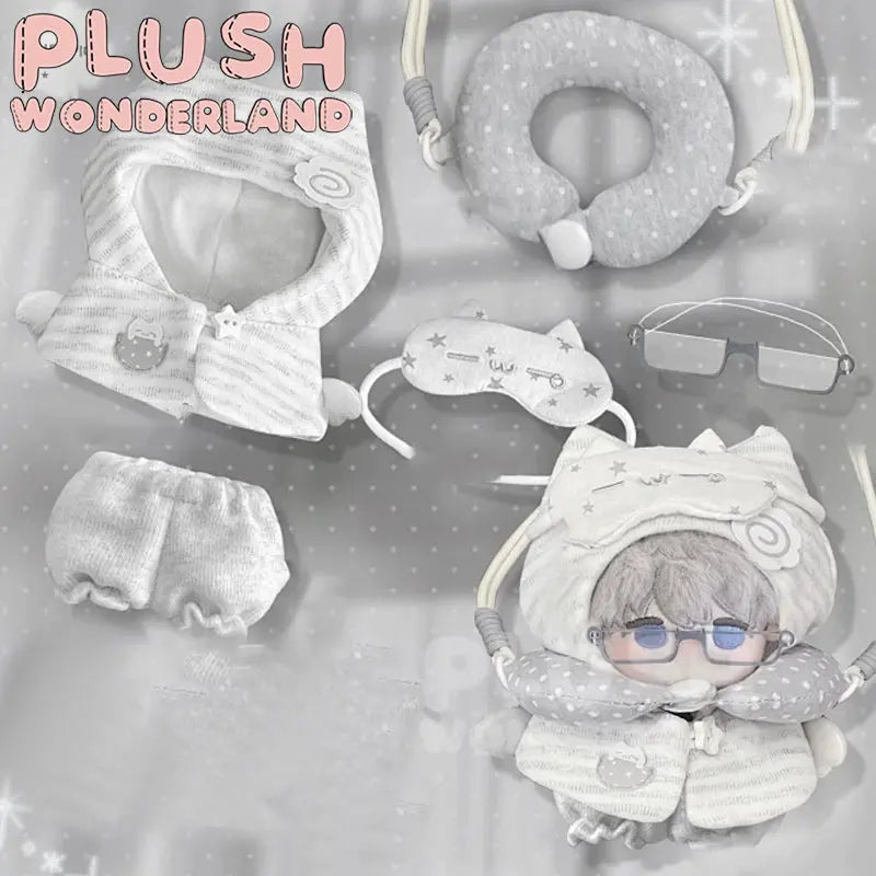 【INSTOCK】PLUSH WONDERLAND Pink and Grey Set 10CM Doll Clothes