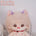 10CM Purple Ear(white rubber band)