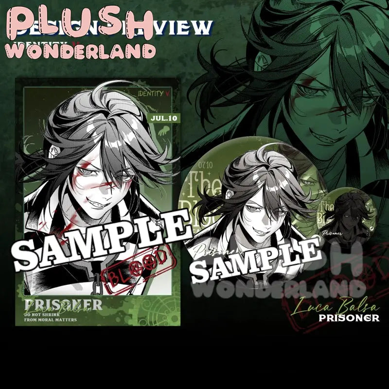 【INSTOCK】PLUSH WONDERLAND Battle-Damaged Series Gold powder Badges - plushwonderland