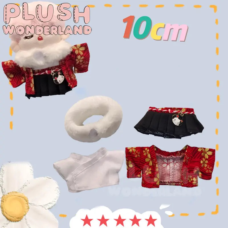 【INSTOCK】PLUSH WONDERLAND Japanese Yukata Set 10/20CM Doll Clothes
