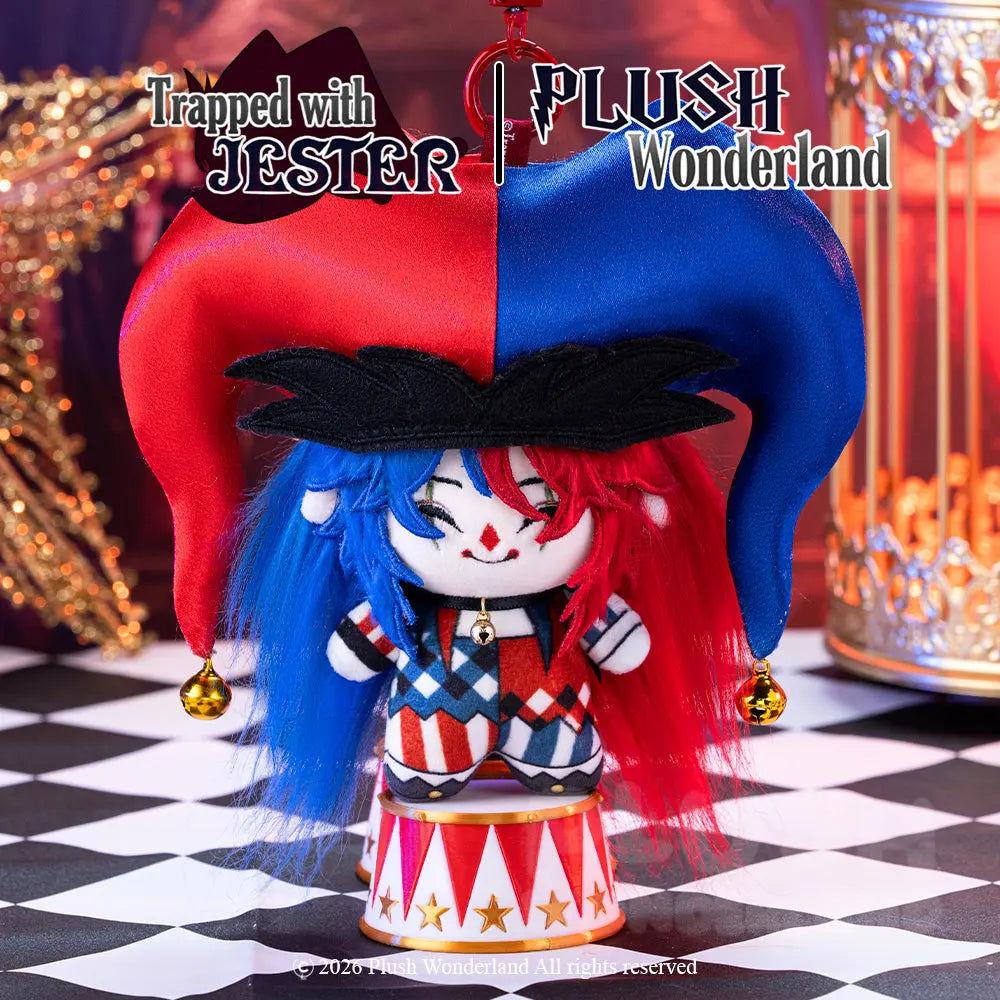 【PRESALE】【Authorized】【10CM Doll】PLUSH WONDERLAND Trapped with Jester Jester Plushie 10CM Doll Pendant Keychain