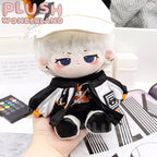 【Auf Lager】Plüschtierkleidung aus dem Wunderland – Cooles, stylisches Outfit, schwarz, 20 cm, Puppenkleidung