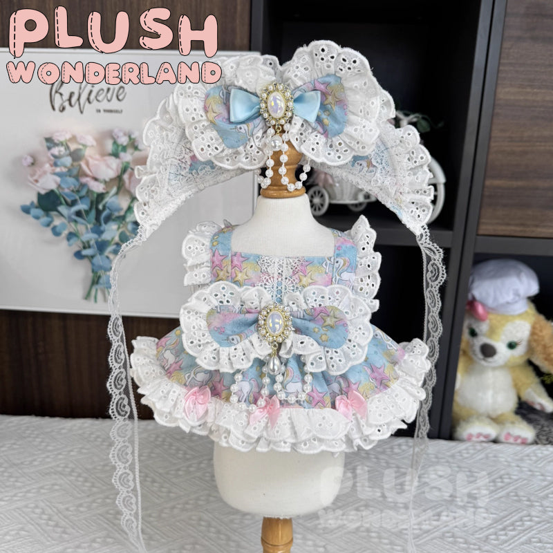 【SOFORT VERFÜGBAR】Kleid für Plüsch-Wunderland-Fantasy-Ponys (20 cm)