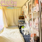 【In Stock】PLUSH WONDERLAND 20cm Plushies Cotton Doll Storage Wall Hanging Zipper Dustproof Transparent Wall Hanging Bag Display