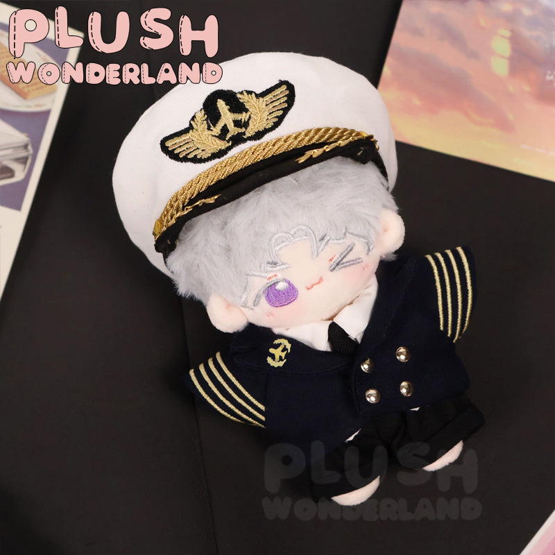 【Auf Lager】PLUSH WONDERLAND Captain Fliegeruniform 10CM Puppenkleidung