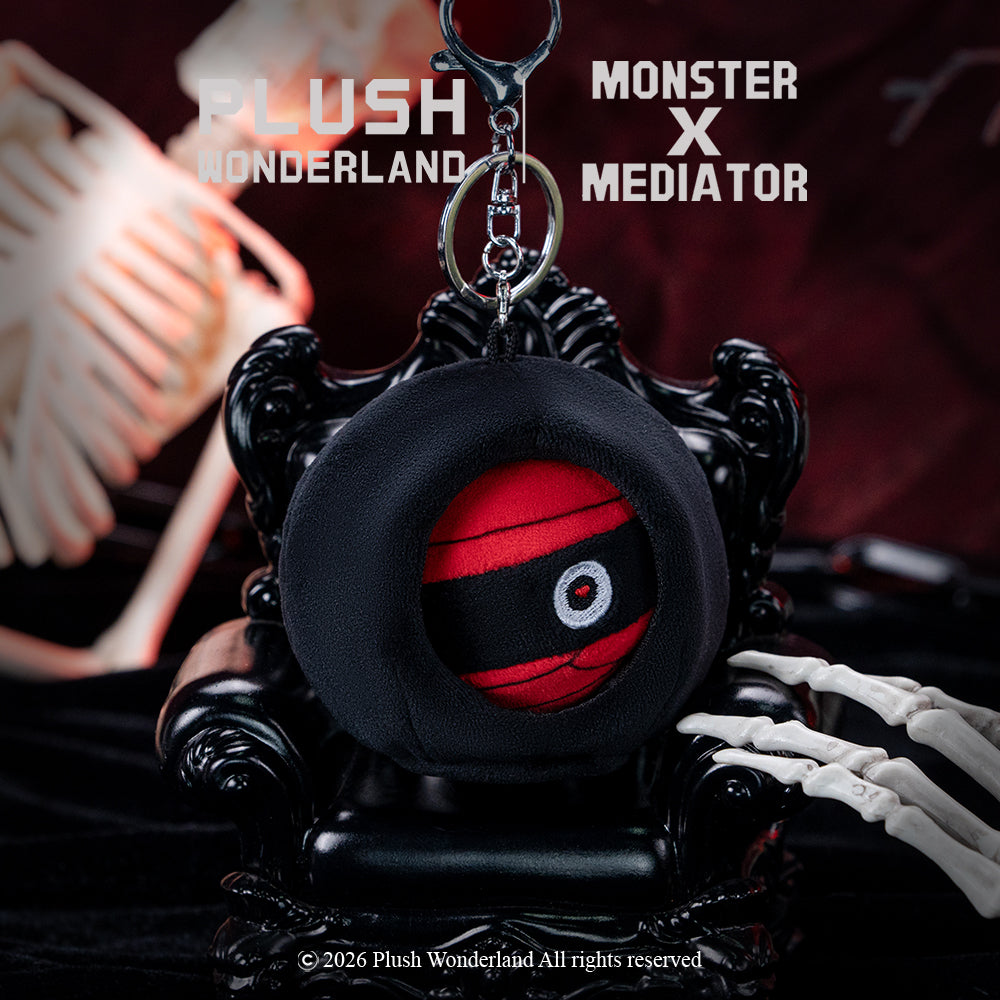 【In Stock】【Authorized】PLUSH WONDERLAND Monster X Mediator NauseAxe404 Plushie Pendant Decompression Ball Anti Stess