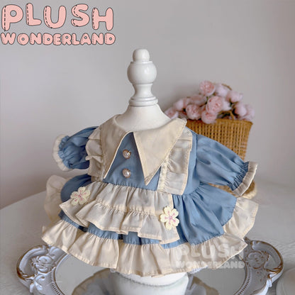 【INSTOCK】PLUSH WONDERLAND Blue Vintage Dress 20CM Doll Clothes