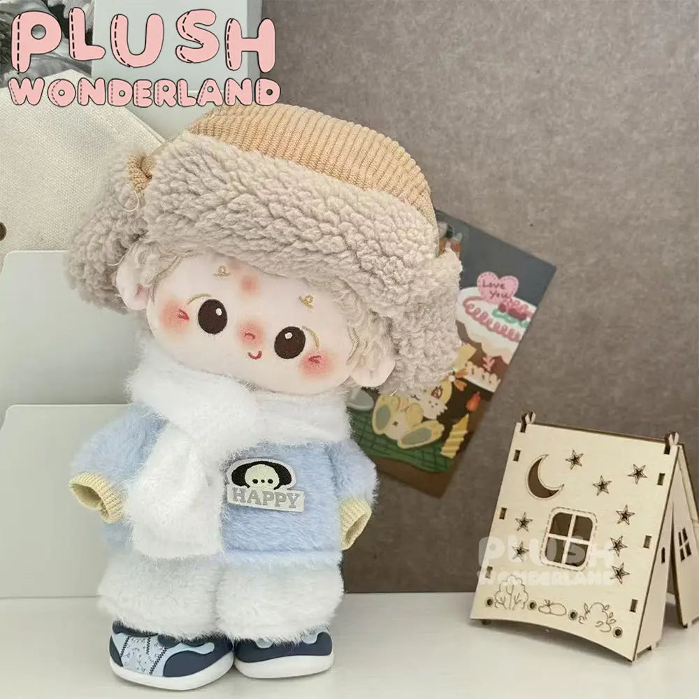 [20CM Doll Clothes] Cute Dress & Overalls Outfit Set