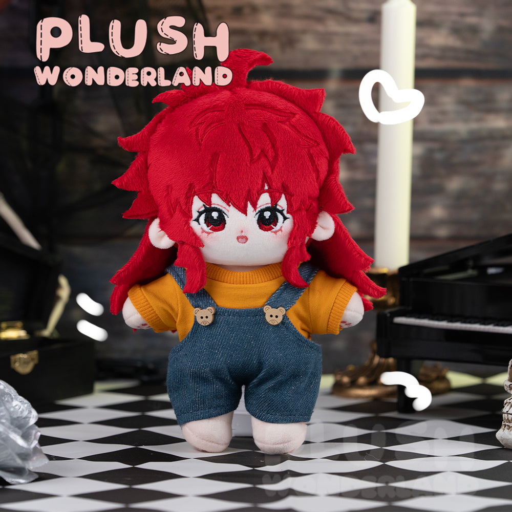 【VORVERKAUF】WUNDERLAND Plüschtier mit roten Haaren, 20 cm, Fan-Herstellung