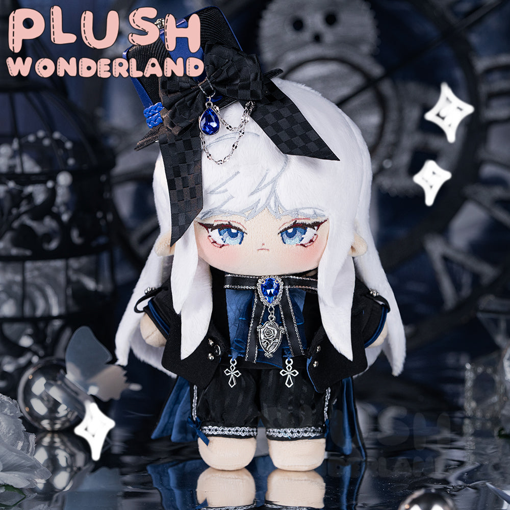 【Ausverkauft】Plüschtier WONDERLAND 20 cm, weißes Haar, Baumwollpuppe, FANMADE
