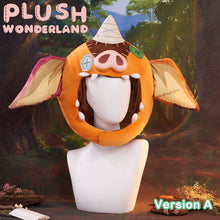 Load image into Gallery viewer, 【In Stock】PLUSH WONDERLAND Game  Cotton Hat Head  Pig Mask
