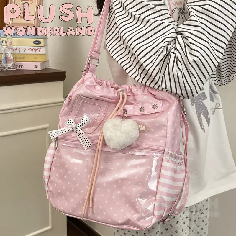[Ita Bag] Cartoon Dual‑Use Backpack Crossbody Ita‑Bag