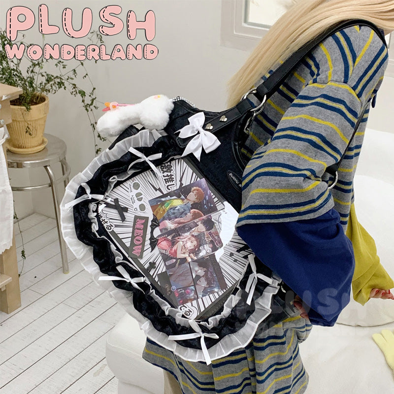 【INSTOCK】PLUSH WONDERLAND Ribbon Bow Tote itaBag