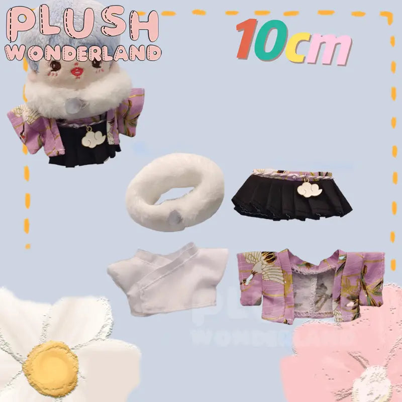 【INSTOCK】PLUSH WONDERLAND Japanese Yukata Set 10/20CM Doll Clothes