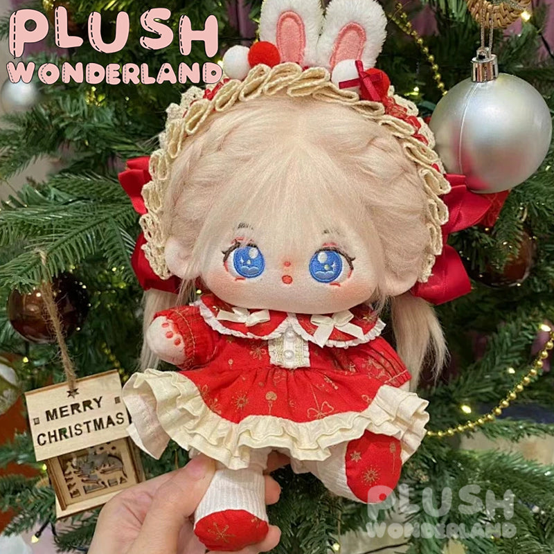 【INSTOCK】PLUSH WONDERLAND Festive Dress set 20CM Doll Clothes