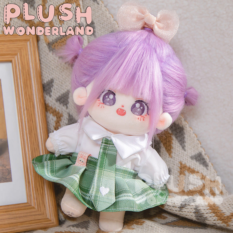【INSTOCK】PLUSH WONDERLAND Plaid Skirt Suit 20CM Doll Clothes