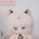 10CM Deep Grey Ear(white rubber band)