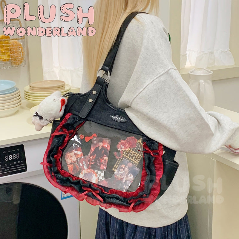 【INSTOCK】PLUSH WONDERLAND Ribbon Bow Tote itaBag
