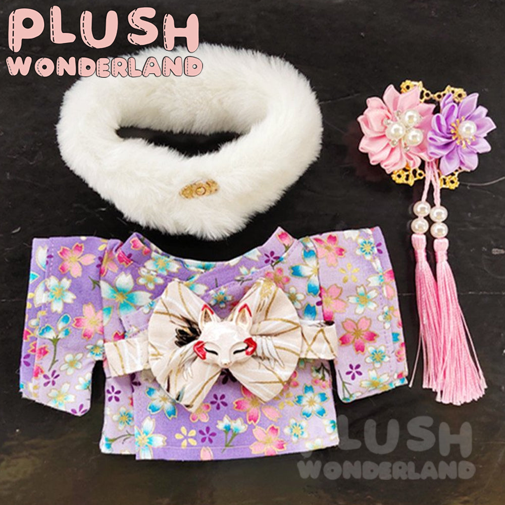 【INSTOCK】PLUSH WONDERLAND Japanese kimono 20CM Doll Clothes