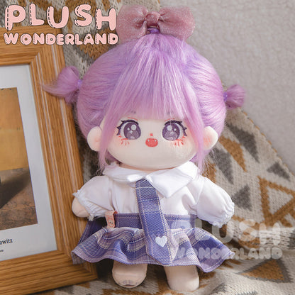 【INSTOCK】PLUSH WONDERLAND Plaid Skirt Suit 20CM Doll Clothes