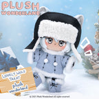 【VORVERKAUF】【Autorisierter Händler】PLUSH WONDERLAND Lonely Wolf Treat Treat 20CM Plüschtier aus Baumwolle 