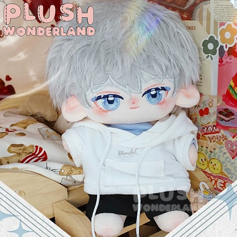 【INSTOCK】PLUSH WONDERLAND White Sweatshirt 20CM Doll Clothes