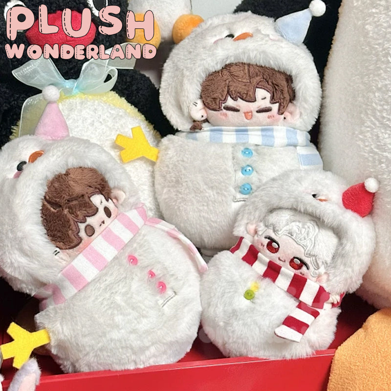 【INSTOCK】PLUSH WONDERLAND Christmas Colorful Snowman 10/15/20CM Doll Clothes