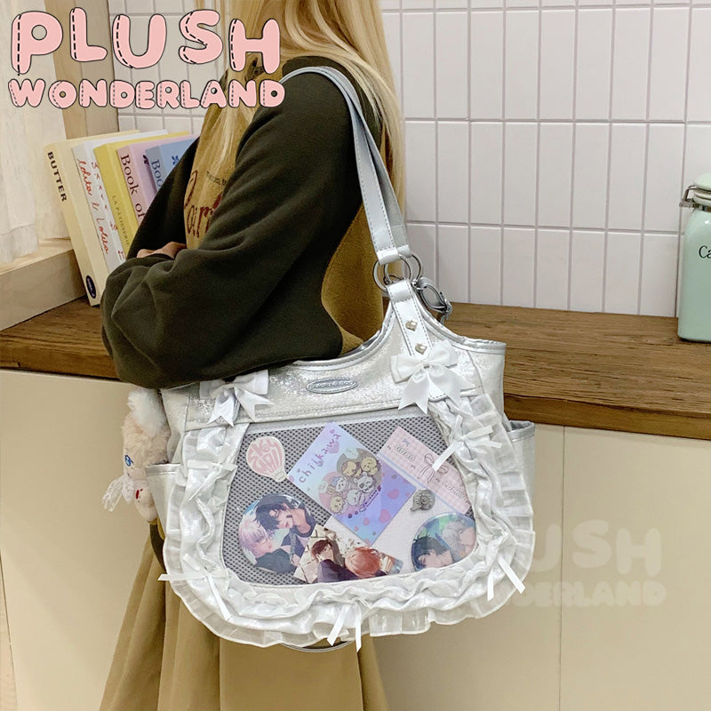【INSTOCK】PLUSH WONDERLAND Ribbon Bow Tote itaBag