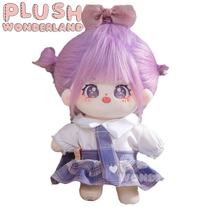 【INSTOCK】PLUSH WONDERLAND Plaid Skirt Suit 20CM Doll Clothes