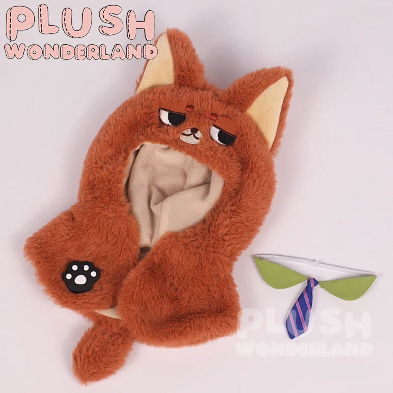 【PRESALE】PLUSH WONDERLAND Fox Rabbit Cape 20CM Doll Clothes