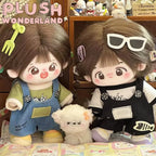 【INSTOCK】PLUSH WONDERLAND Cute Overalls Outfit 20CM Doll Clothes   【INSTOCK】PLUSH WONDERLAND Cute Overalls Outfit 20CM Doll Clothes